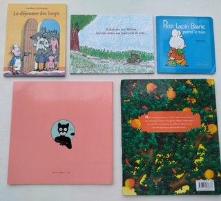 5 contes pour premiers lecteurs. Kirikou,Lili,Loup