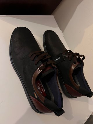 Zapatos Virucci Hombre Negro/Marrón T 45