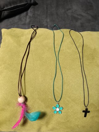 Lote 3 Collares Vintage 90s