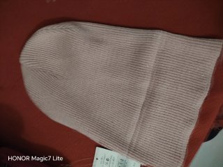 Gorro Rosa con Acabado Escarchado