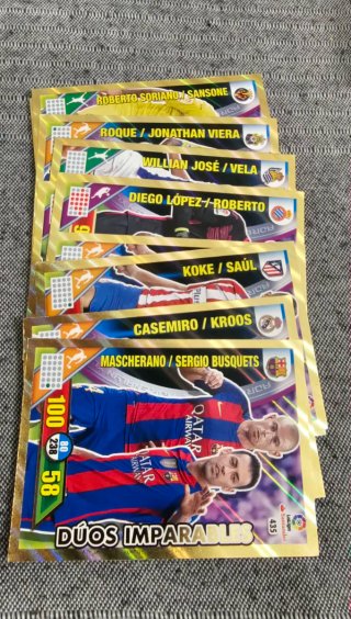Lote de Cromos Adrenalyn 2016-17