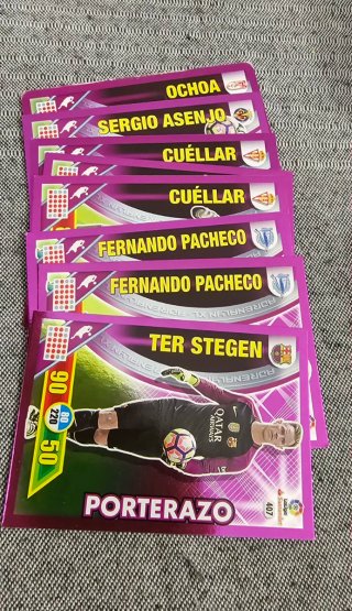 Lote de Cromos Adrenalyn 2016-17