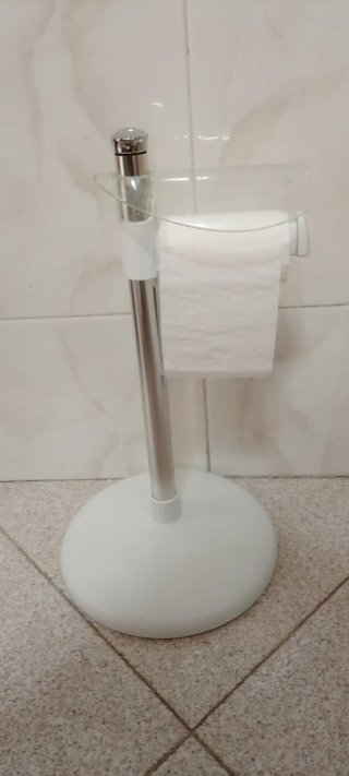 Portarrollos de pie para papel higiénico
