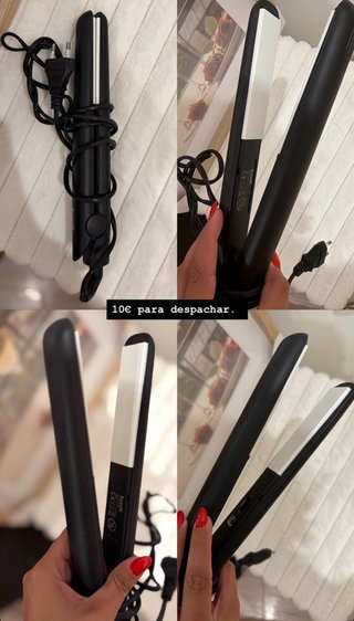 Prancha de Cabelo Kunft Preta
