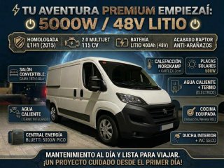 Camper Fiat Ducato camperizada premium L1 H1