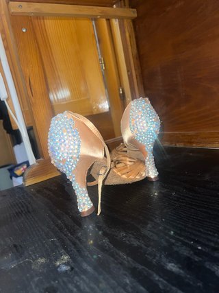 Zapatos de baile con pedrería