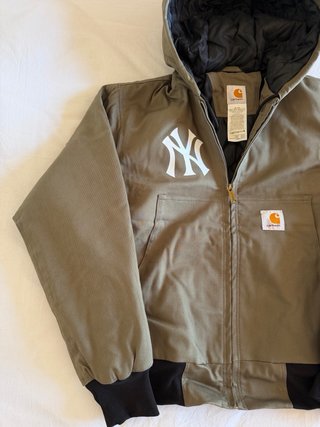 Casaco Carhartt Active Jacket Vintage Verde NY