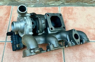 Turbocompresor completo con colector Ford 2.0 TDCi