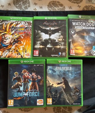 Lote 5 Juegos Xbox One: ( 10€ unidad)