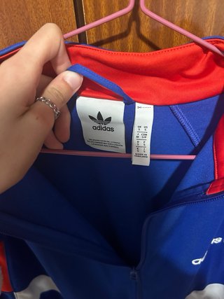 Chaqueta Adidas Azul y Roja