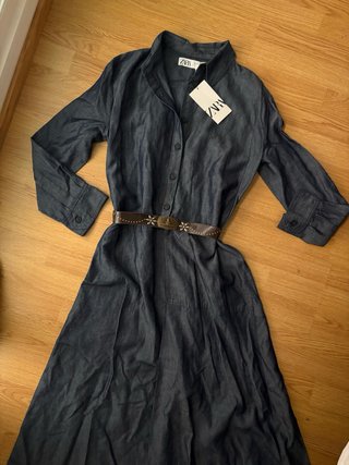 Vestido Zara azul