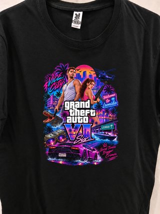 Camiseta GTA VI (Grand Theft Auto 6)