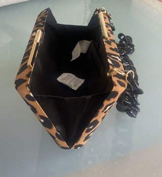 Clutch estampado leopardo