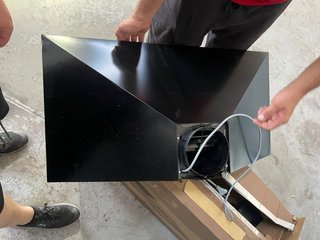 Campana Extractora Elica Negra A ESTRENAR