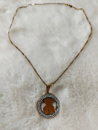 Collar Oso con Circonitas