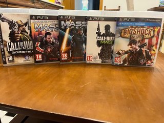 Lote 5 Giochi PS3 (PlayStation 3)