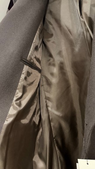 Gabardina de hombre marrón