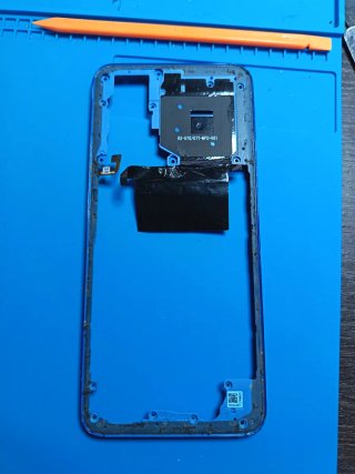 Marco intermedio per Redmi Note 11S + NFC + lettore di impronte