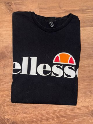 Camiseta Ellesse Negra Talla XS