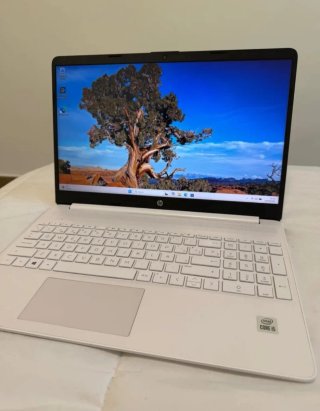 Portátil HP 15.6" Blanco en excelente estado