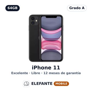 iPhone 11 64GB Nero · Grado A · Libero