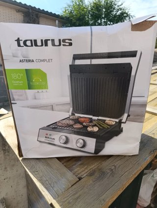 Plancha Grill Taurus Asteria Complet