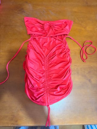 Vestido de verano rojo