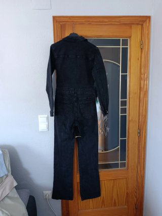 Mono vaquero negro Pull&Bear