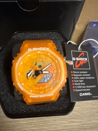 Reloj Casio G-Shock Naranja