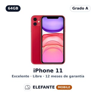 iPhone 11 64GB Rosso · Grado A · Libero