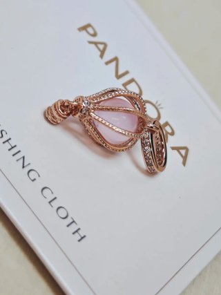 Charm Pandora Globo Aerostático Rose Gold