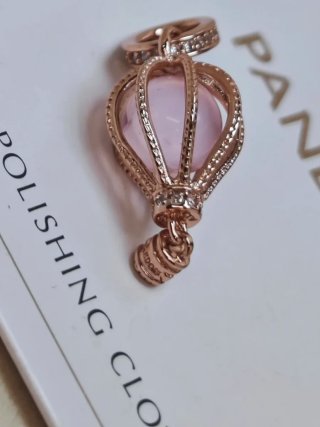Charm Pandora Globo Aerostático Rose Gold