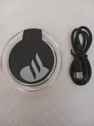 Cargador Inalámbrico con Cable USB