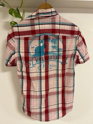 Camisa de cuadros hombre S/36