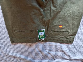 Pantalón Caza Mustang Verde Talla L