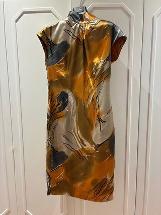 Vestido Estilo Japonés Estampado