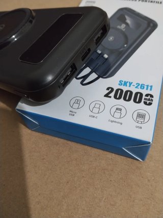 Skyla Powerbank 4 in 1 Wireless 20000 mAh