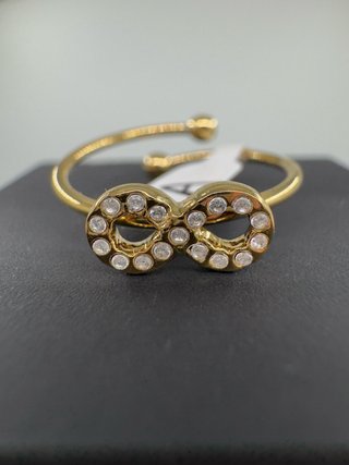 Anillo Infinito Dorado Ajustable