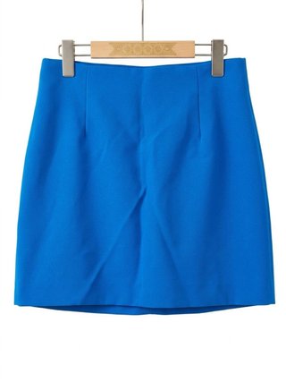 Falda de vestir ZARA azul