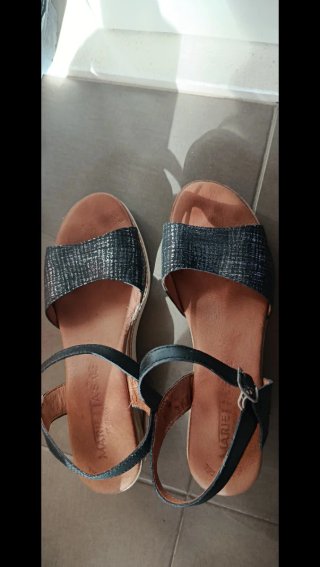 Sandalias de piel Marié