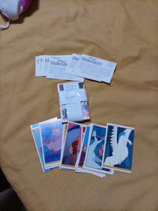 Cromos Hércules Disney 1997