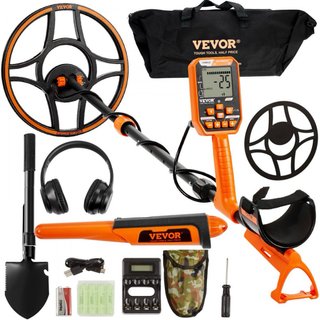 Detector de Metales VEVOR TS185 con Accesorios