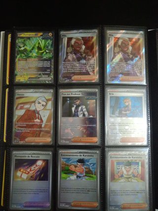 Colección Cartas Pokémon Entrenador