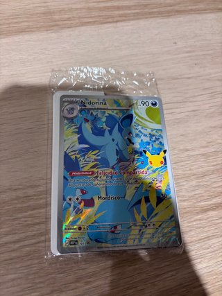 Carta Pokémon Nidorina 30 Aniversario