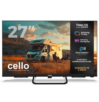 TV Cello 27 Smart Traveller 12V/220v