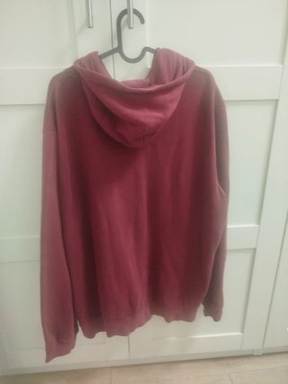 Sudadera con capucha Champion burdeos