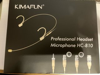 Micrófono de diadema Kimafun HC-810