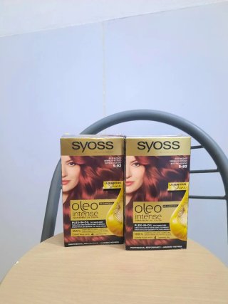 2 Tintes Syoss Oleo Intense Rojo 5-92