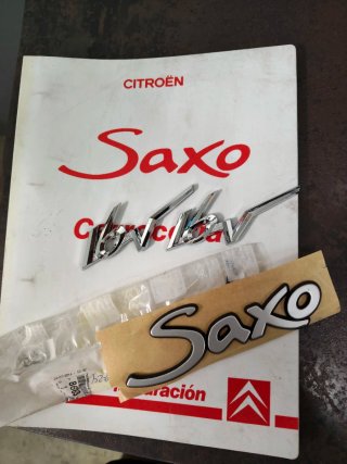 Emblemas 16V para Citroën Saxo y ZX