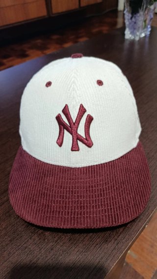 Gorra NY Blanca y Roja